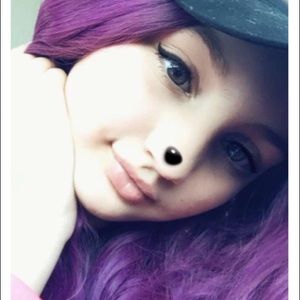 Purple wig